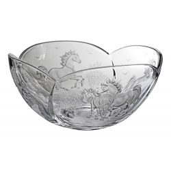 Other Goods * Cristal Bol cu motiv ecvestru 25 cm (Sze16416)