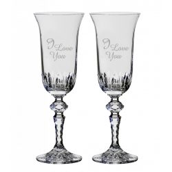   Other Goods * Cristal Pahar de șampanie romantic din cristal 3 (2 piese) (LSZO17060)