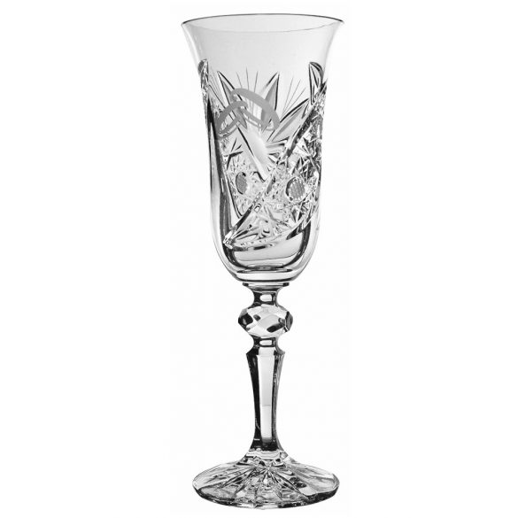 Liliom * Cristal Pahar de șampanie 150 ml (LGyű17620)